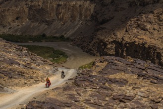 We spent a week cycling through the narrow canyons of Bartang Valley to avoid the more frequented main Pamir Highway.
